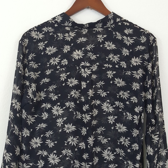 Alexa Chung Madewell 100% Silk Floral Penny Blouse - Picture 8 of 8